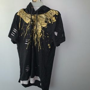 Men’s hooded shirt